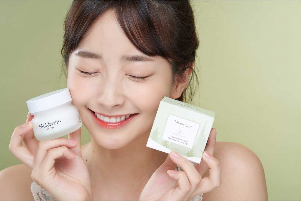 MULDREAM Vegan Green Mild Fresh Facial Cream – 60ML – B Woman